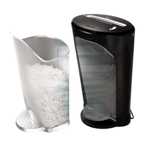 Distruggidocumenti a Particelle Powershred DS-1 Automatico con cestino da 18L capacità di 11 fogli - Nero - Foto 1